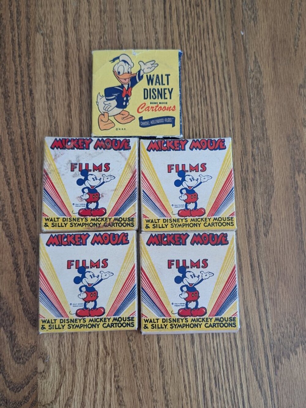 5 Walt Disney/Mickey Mouse 8MM films